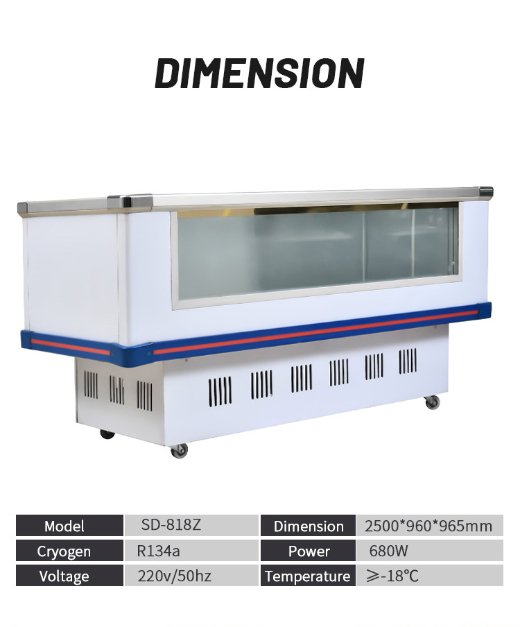 SD-818Z Commercial Island Cabinet